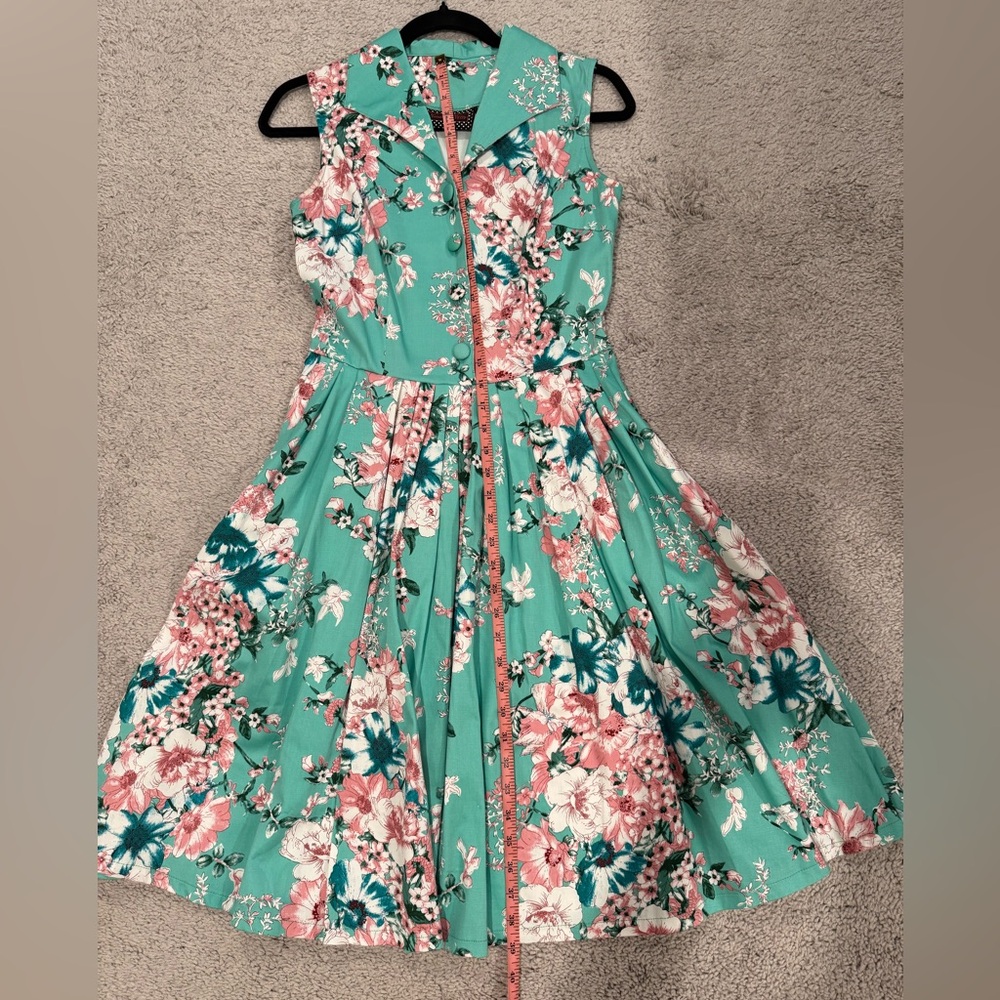 Voodoo Vixen Size Small Floral dress - Picture 12 of 14